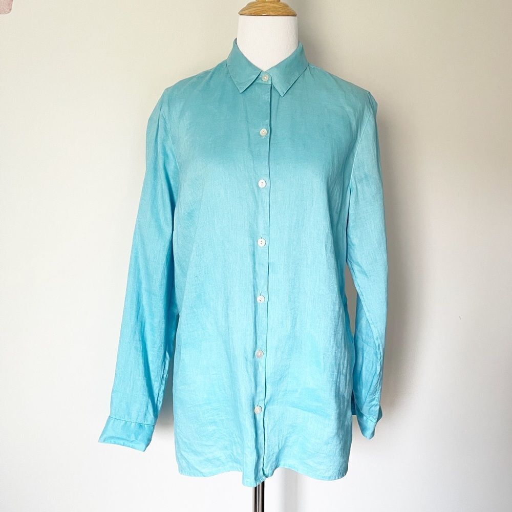 J. Jill Love Linen Essential Shirt